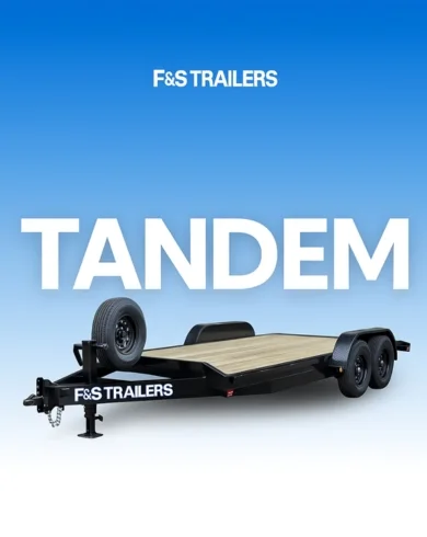 tandem trailer
